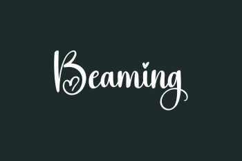 Beaming Free Font