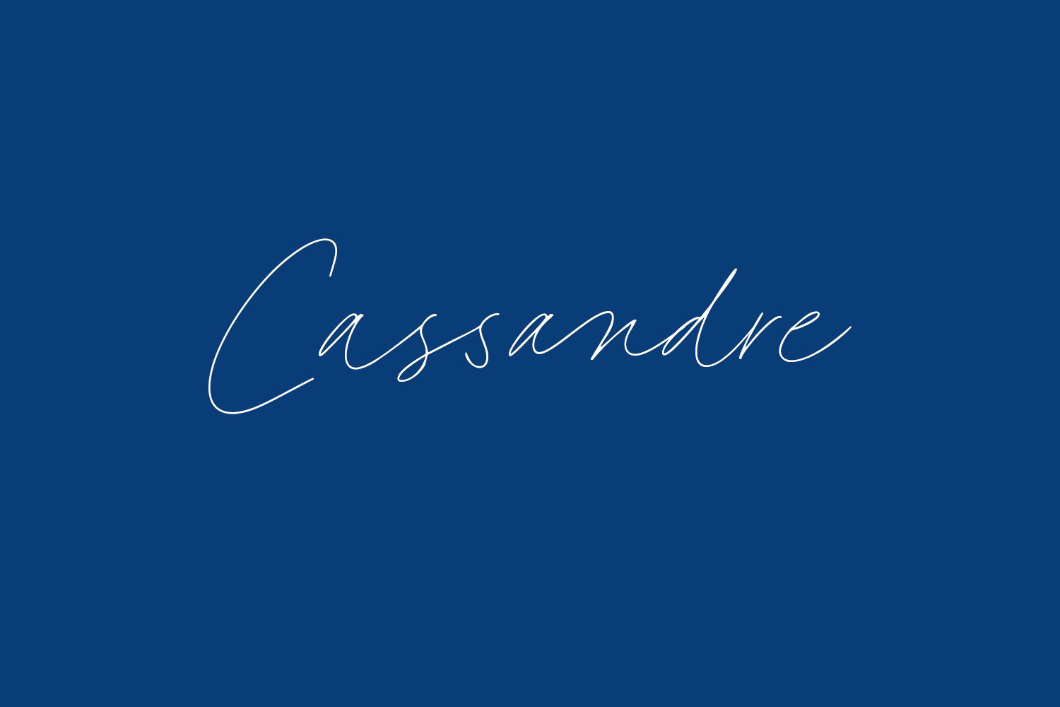 Cassandre Free Font