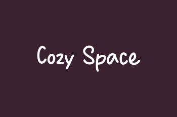 Cozy Space Free Font