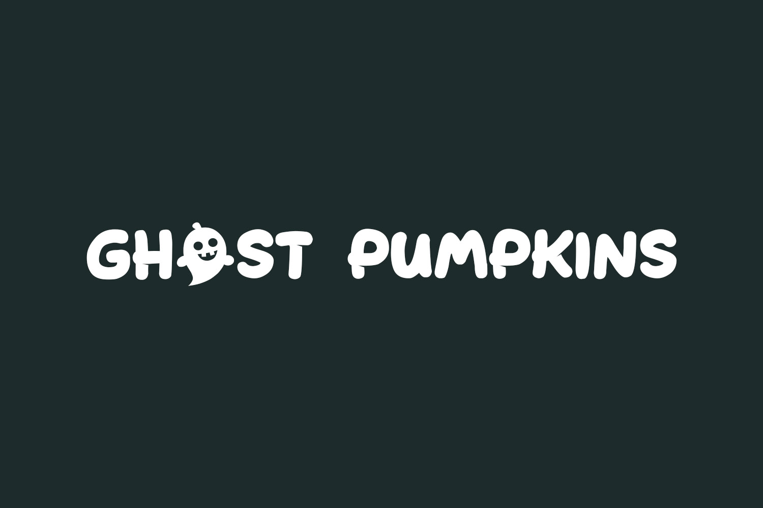 Ghost Pumpkins Free Font