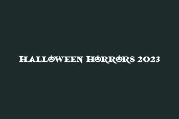 Halloween Horrors 2023 Free Font