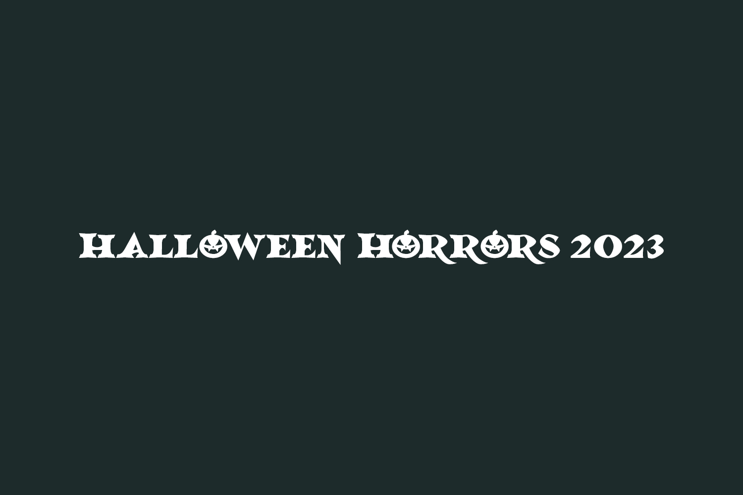 Halloween Horrors 2023 Free Font