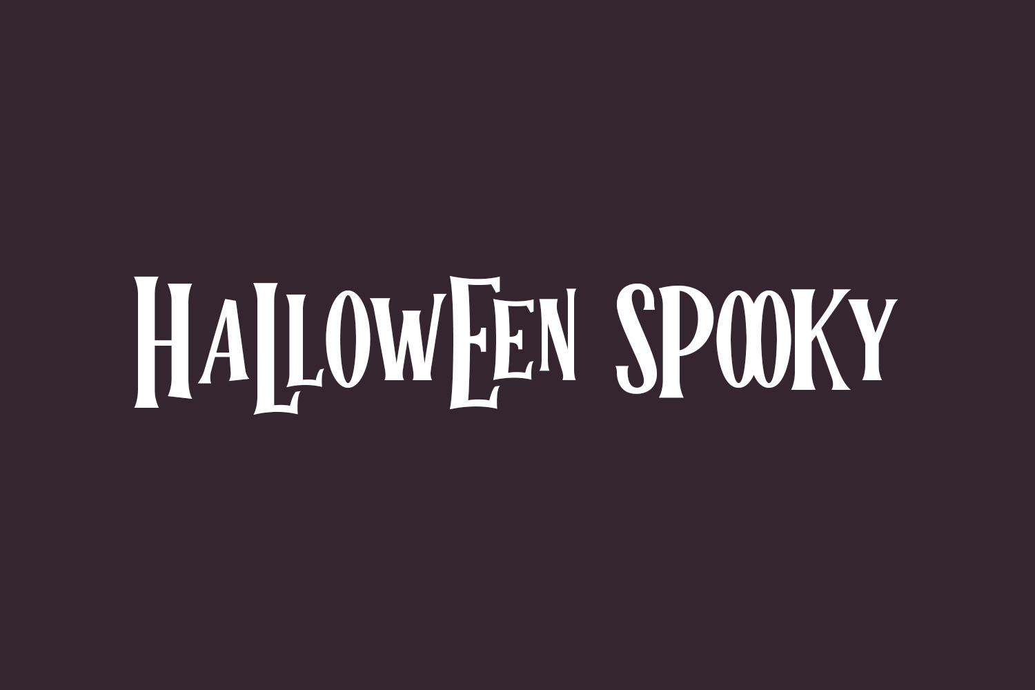 Halloween Spooky Free Font