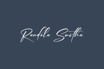 Randela Smitha Free Font