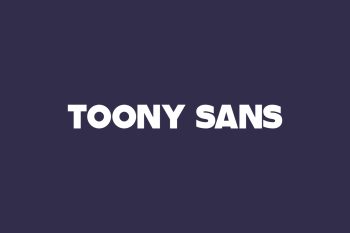 Toony Sans Free Font