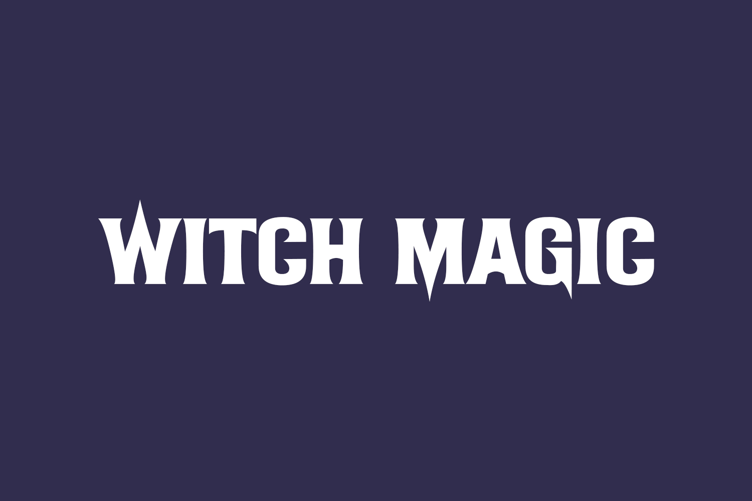 Witch Magic Free Font