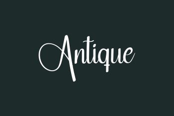 Antique Free Font
