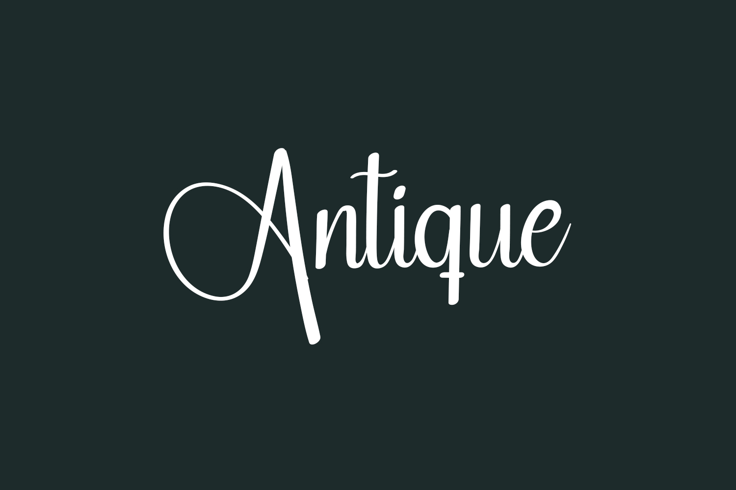 Antique Free Font