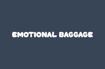 Emotional Baggage Free Font