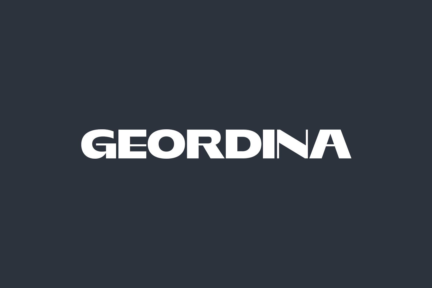 Geordina Free Font