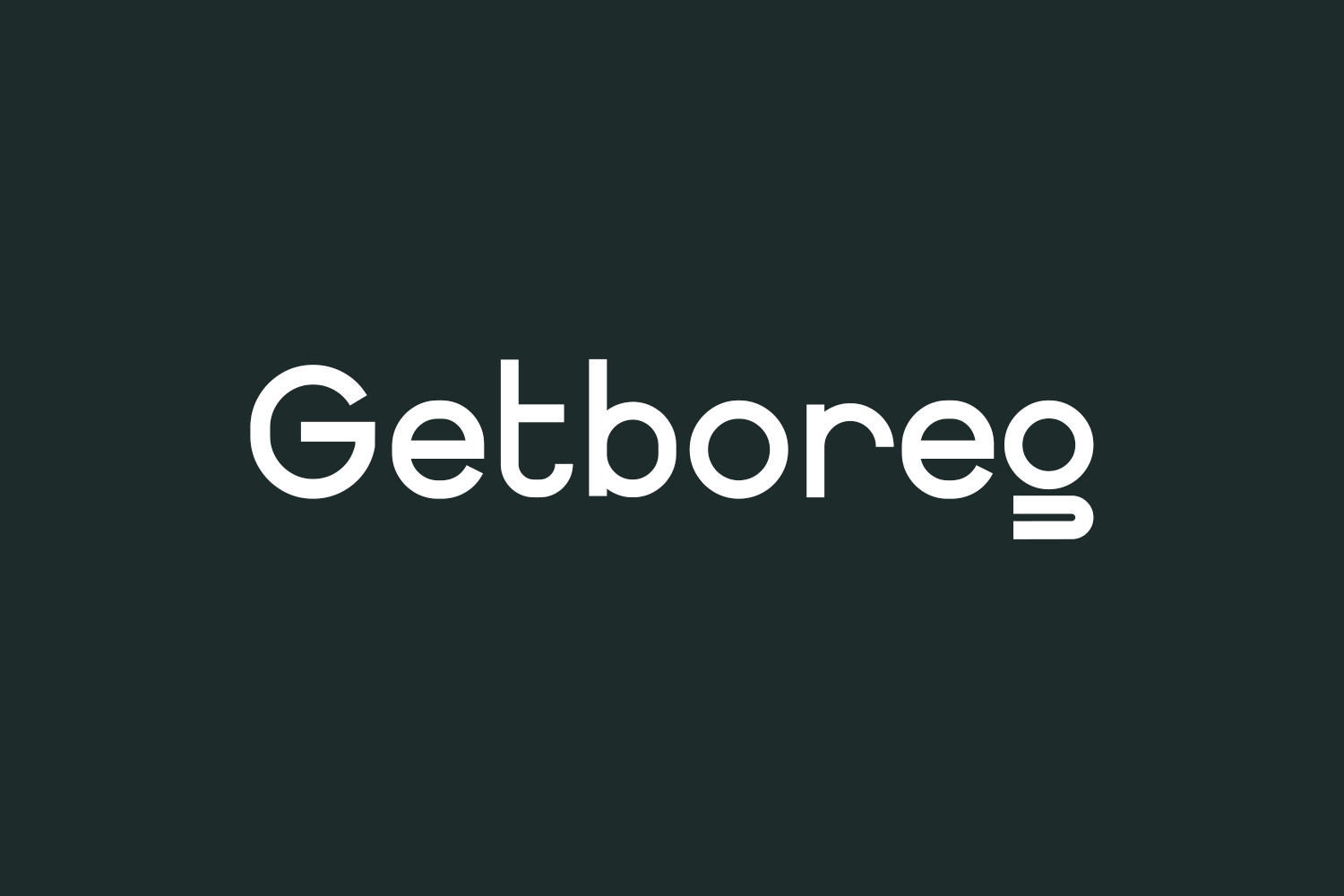 Getboreg Free Font