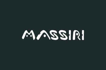 Massiri Free Font