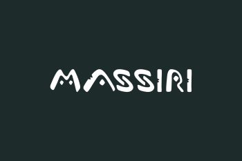 Massiri Free Font