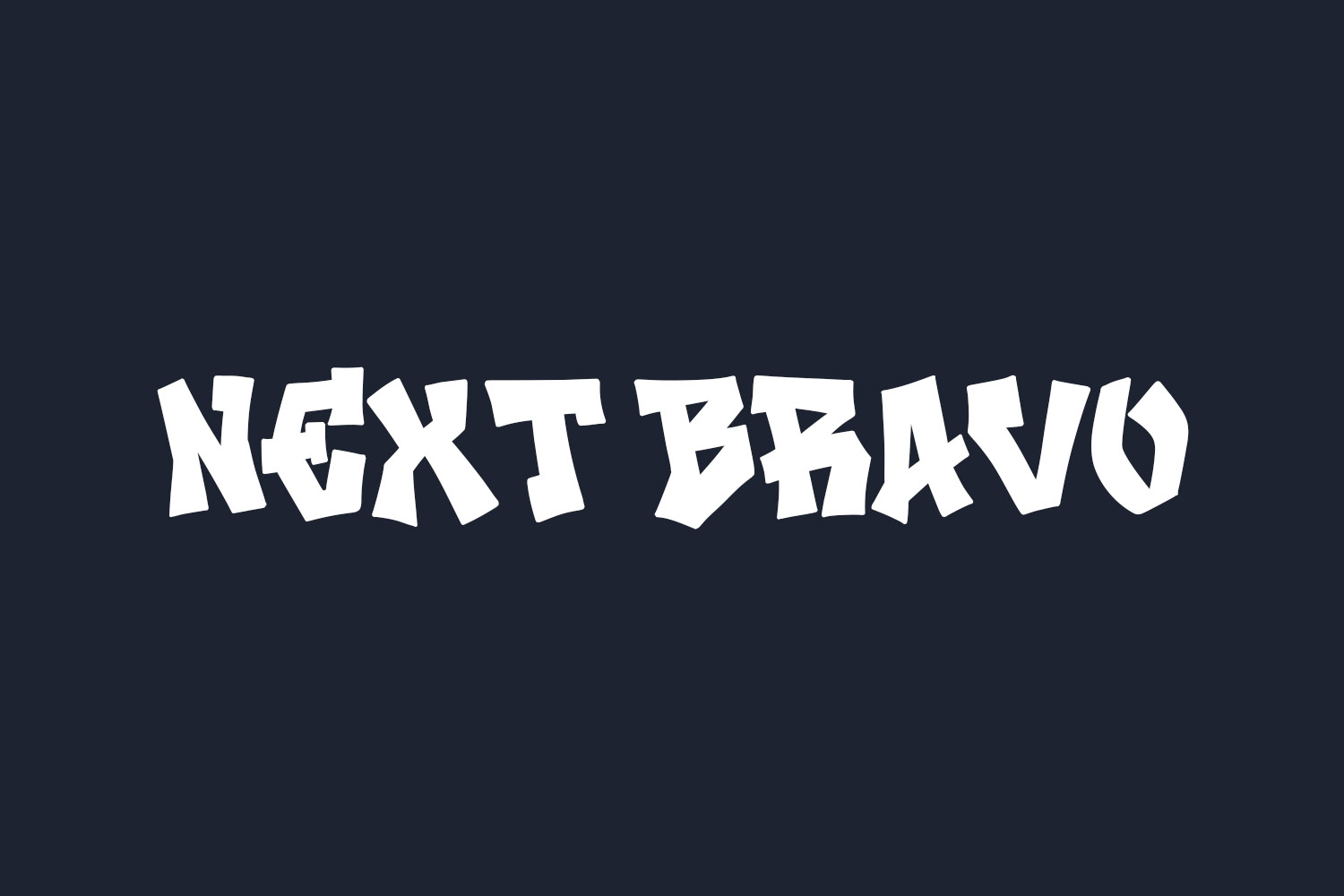 Next Bravo Free Font