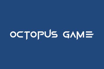 Octopus Game Free Font