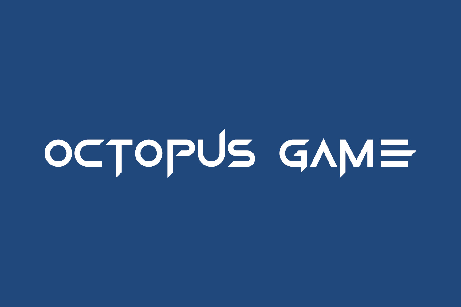 Octopus Game Free Font
