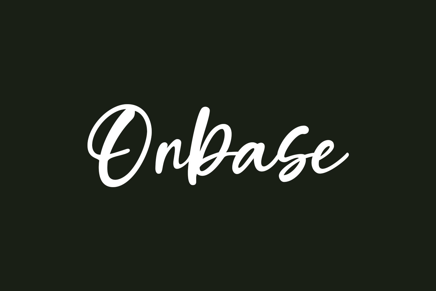 Onbase Free Font