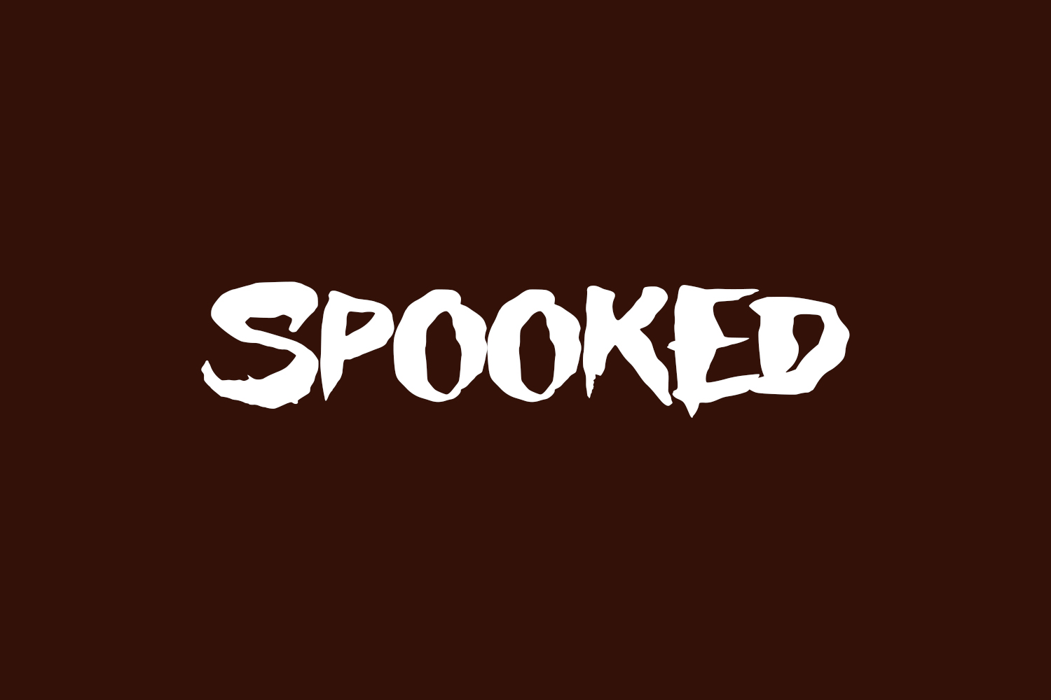Spooked Free Font