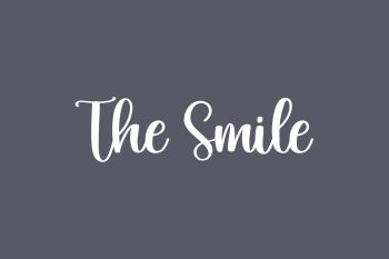 The Smile Free Font