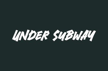 Under Subway Free Font