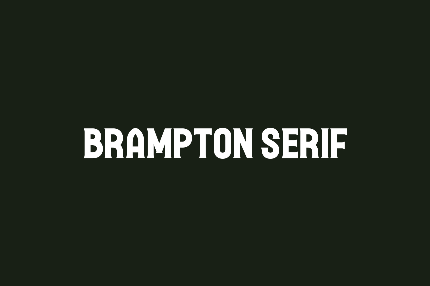 Brampton Serif Free Font