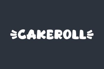 Cakeroll Free Font