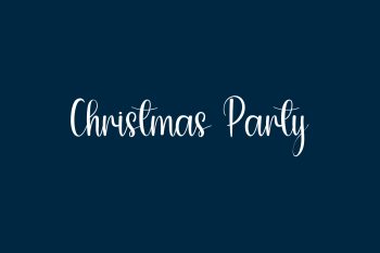 Christmas Party Free Font