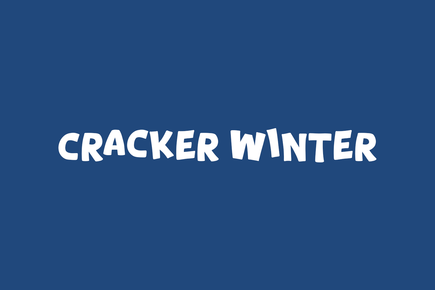 Cracker Winter Free Font