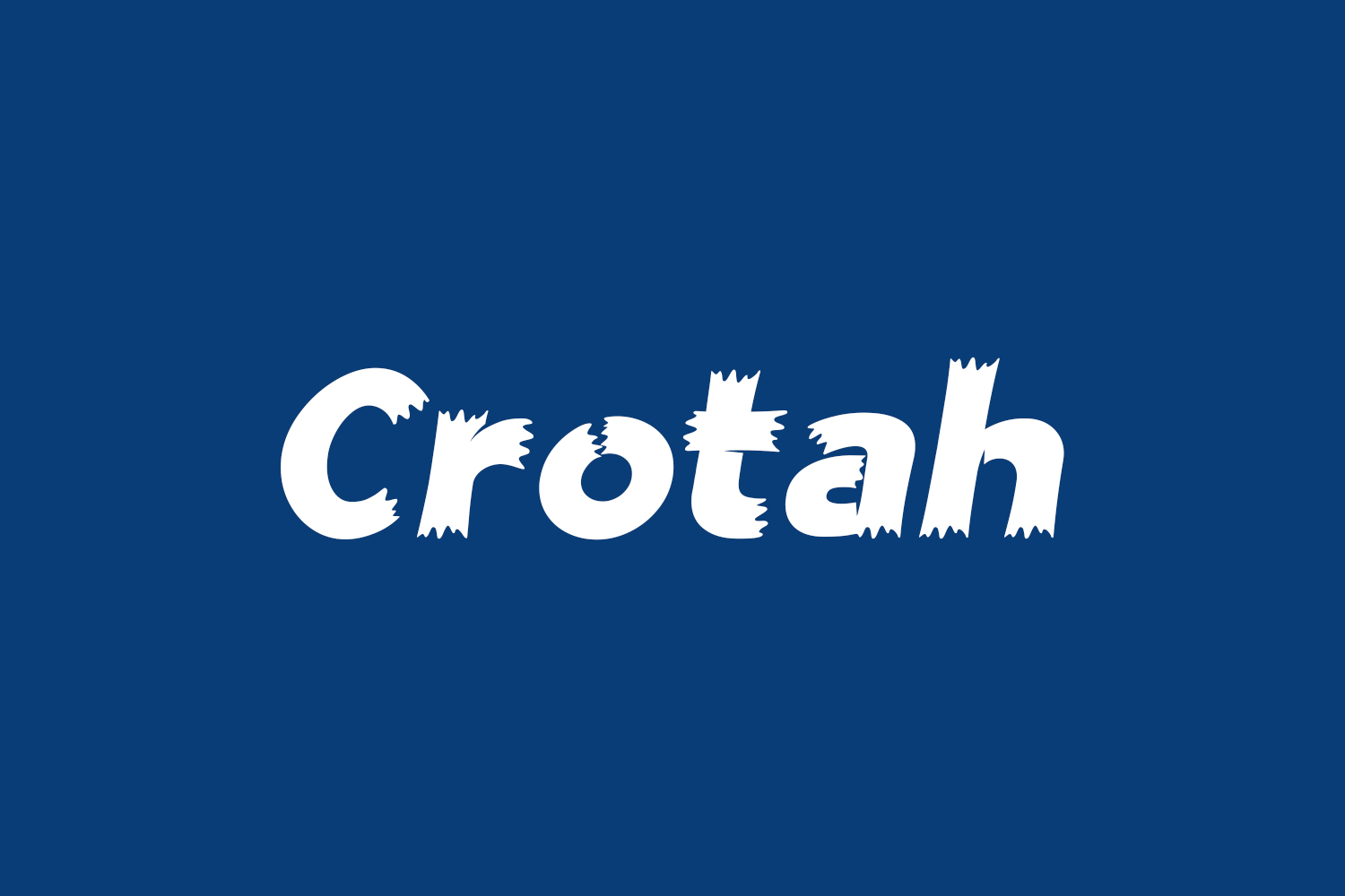Crotah Free Font