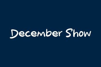 December Show Free Font
