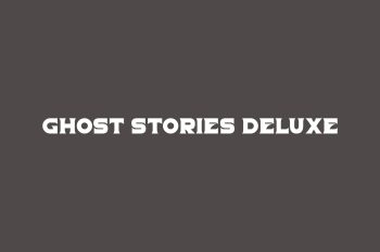 Ghost Stories Deluxe Free Font
