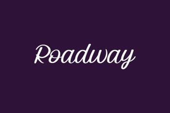 Roadway Free Font