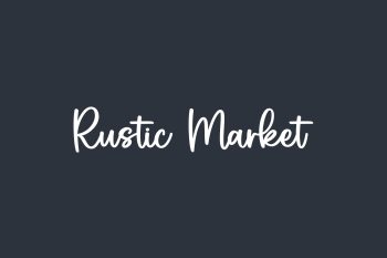 Rustic Market Free Font