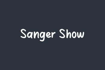 Sanger Show Free Font