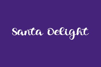 Santa Delight Free Font