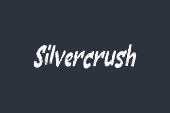 Silvercrush Free Font