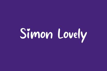 Simon Lovely Free Font