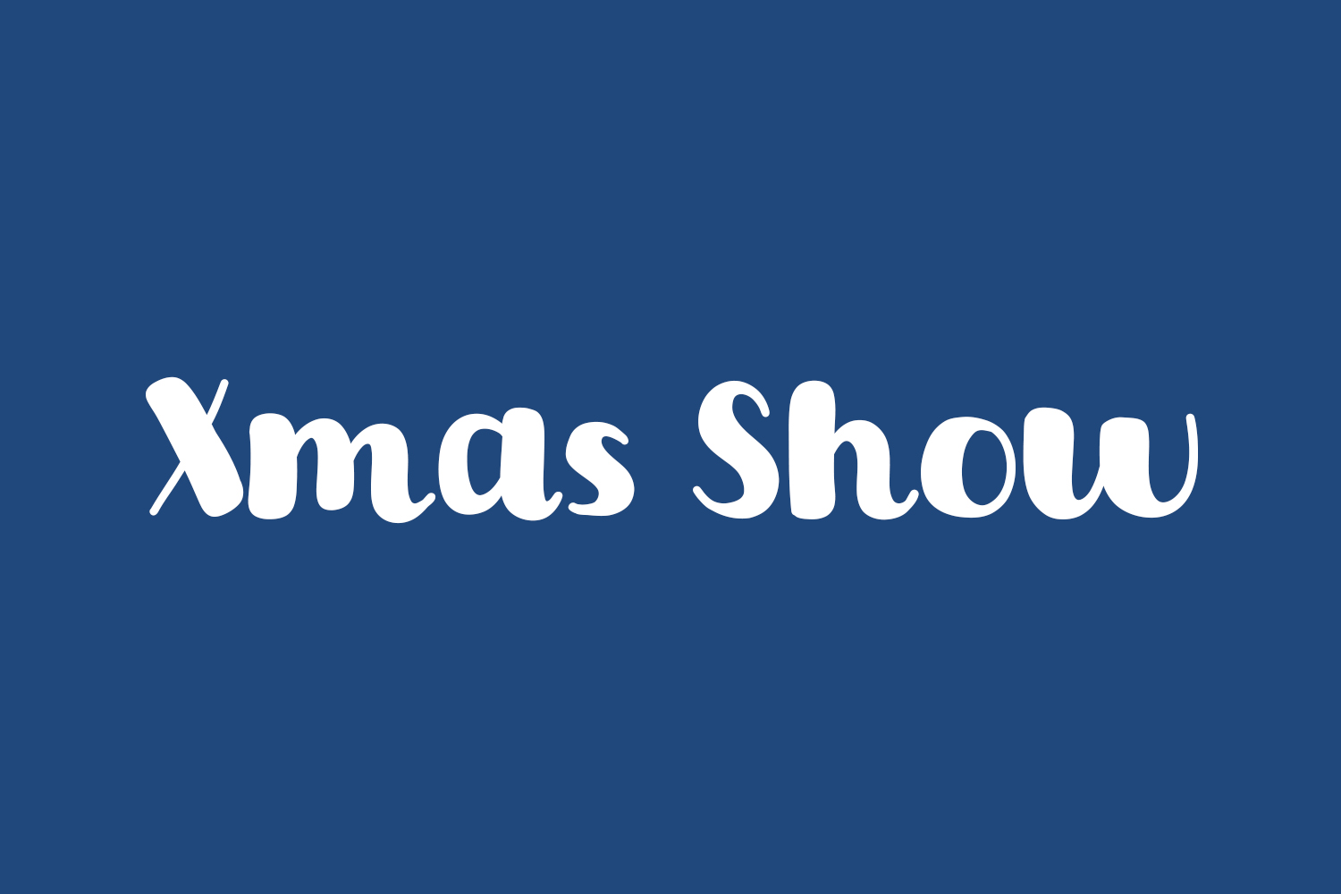 Xmas Show Free Font