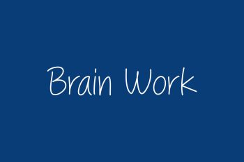 Brain Work Free Font