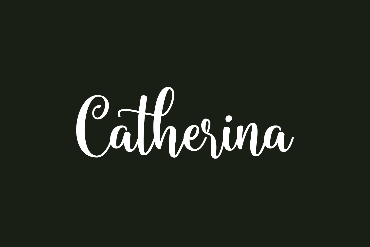 Catherina Free Font
