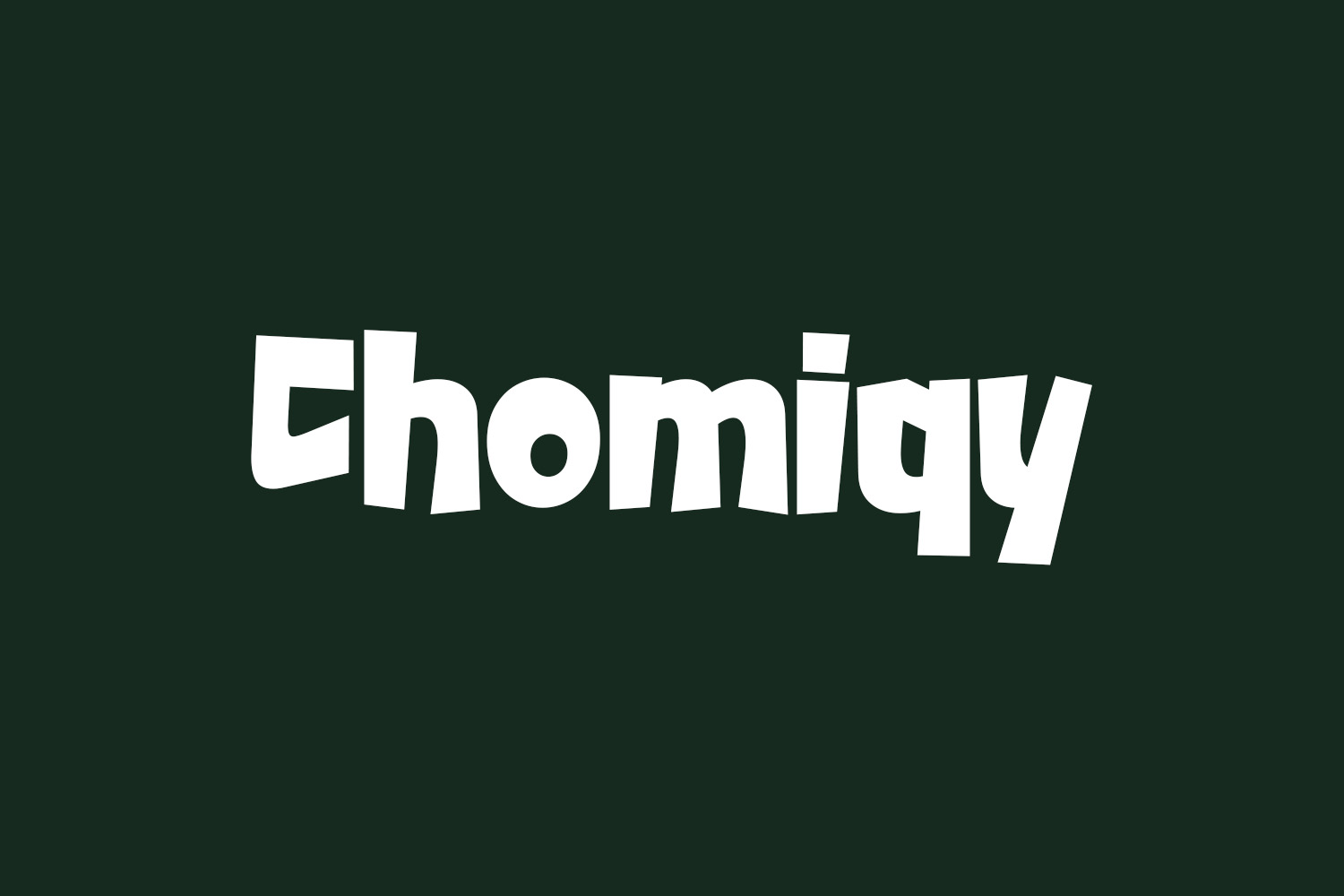 Chomiqy Free Font