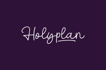 Holyplan Free Font