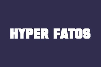 Hyper Fatos Free Font
