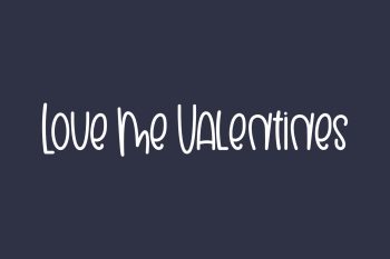 Love Me Valentines Free Font