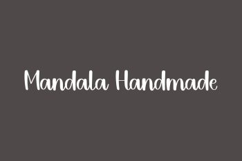 Mandala Handmade Free Font