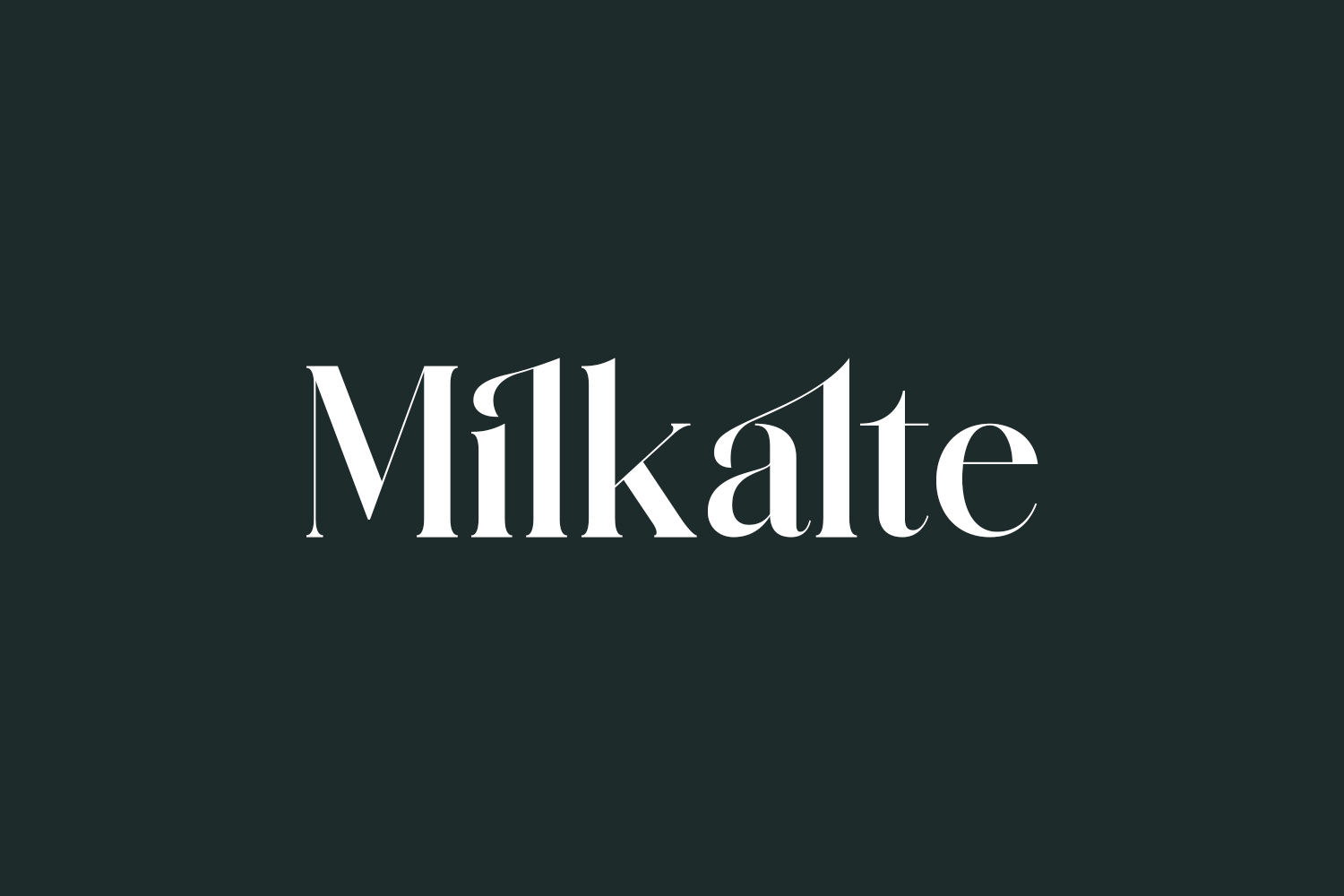 Milkalte Free Font