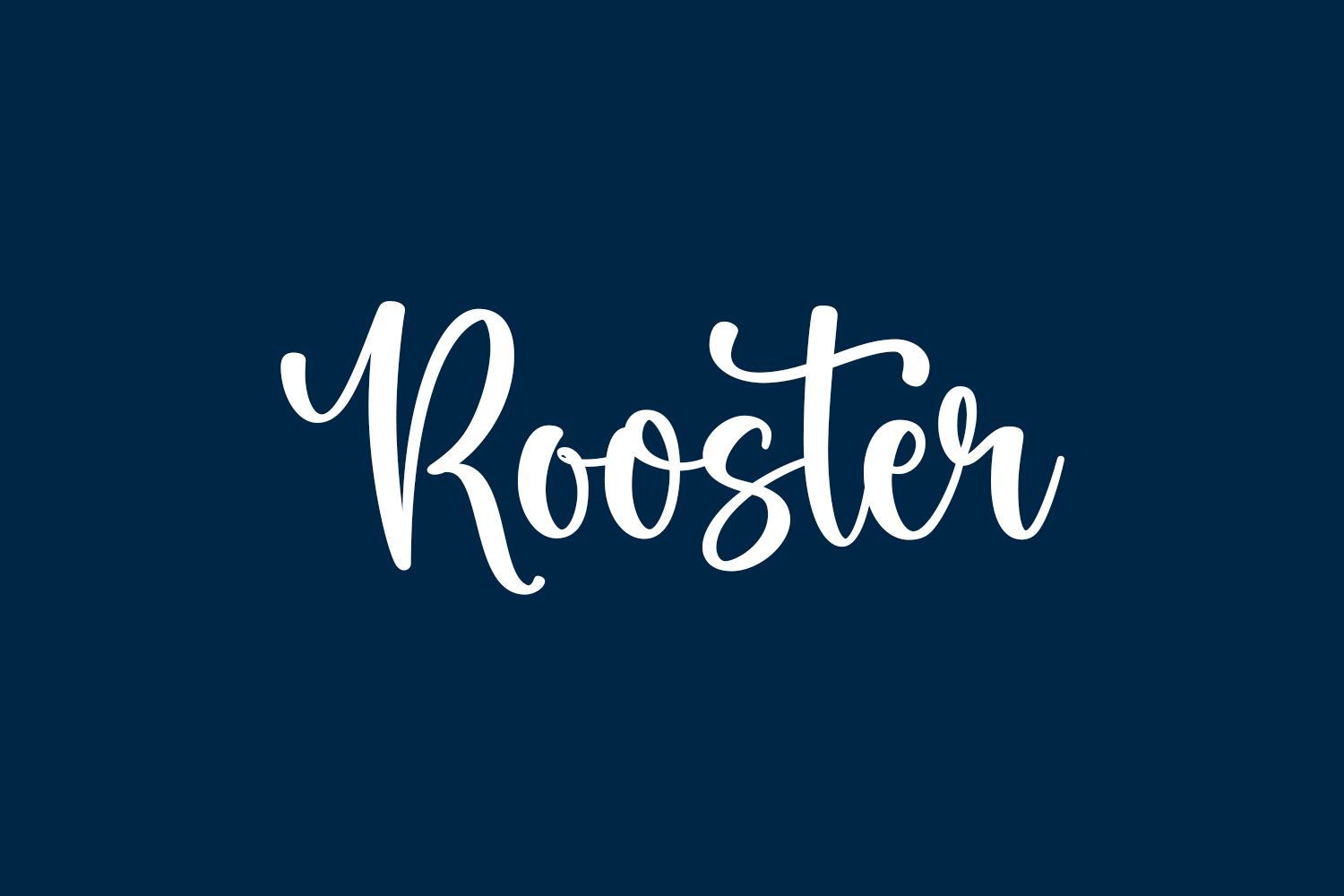 Rooster Free Font
