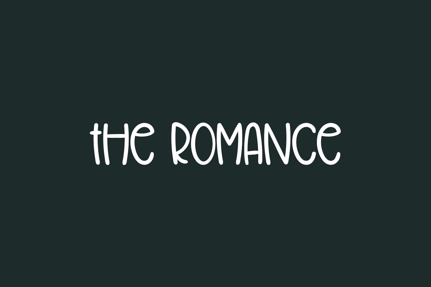 The Romance Free Font