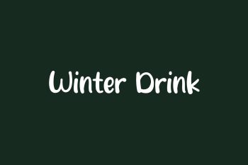 Winter Drink Free Font