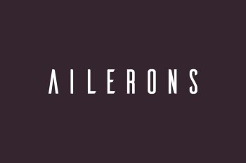 Free Ailerons Font